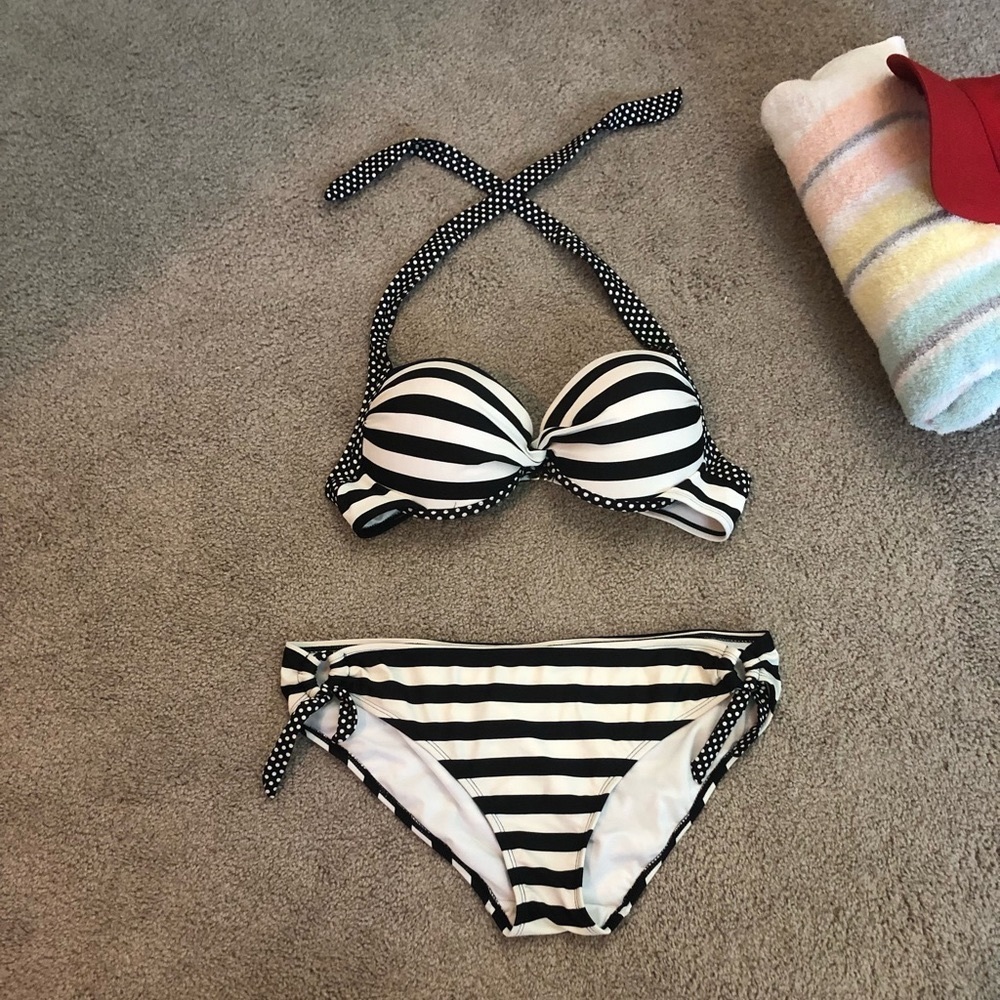 Bikini with Fully Padded Push Up Top